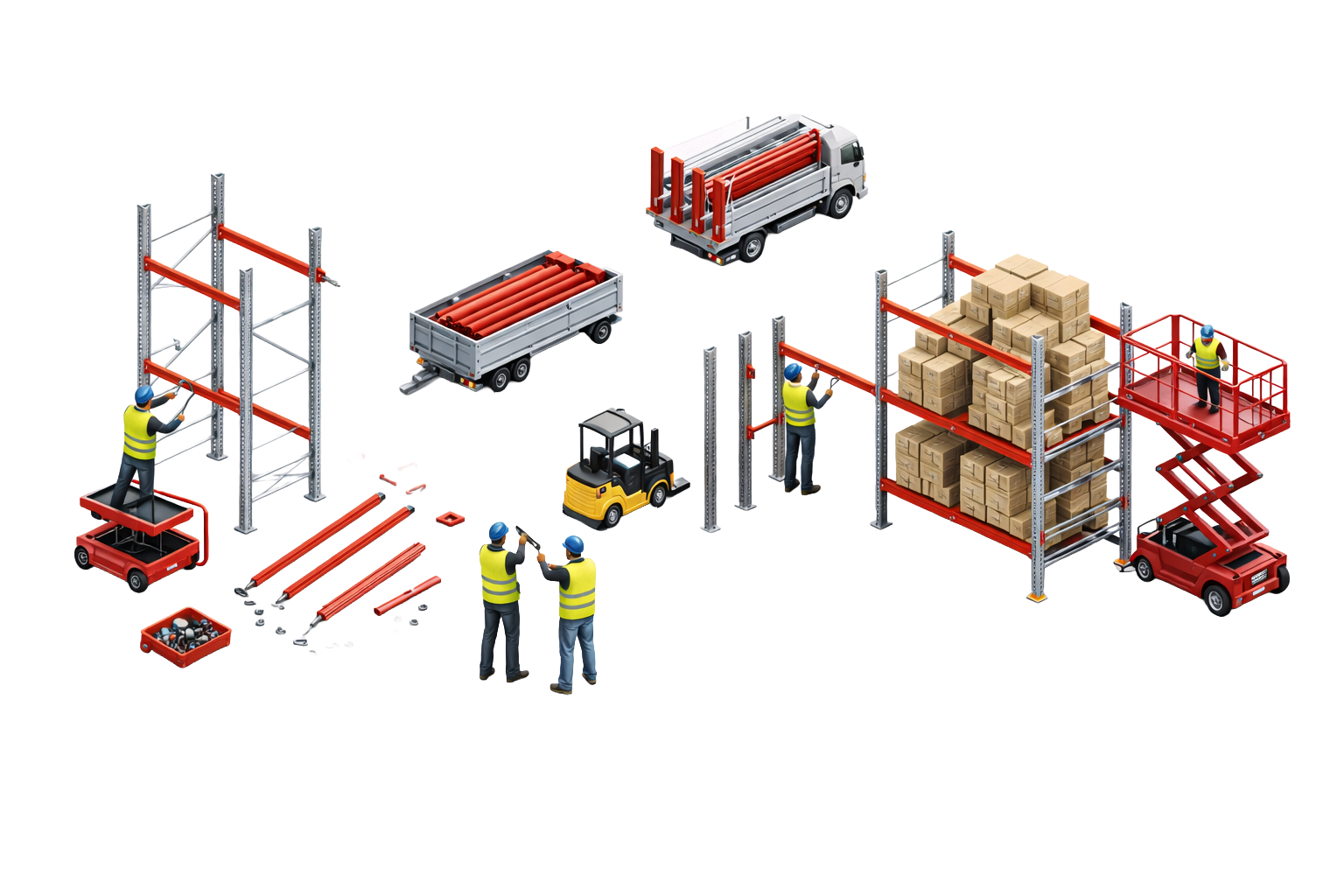 Warehouse Rack Dismantling & Installation Services