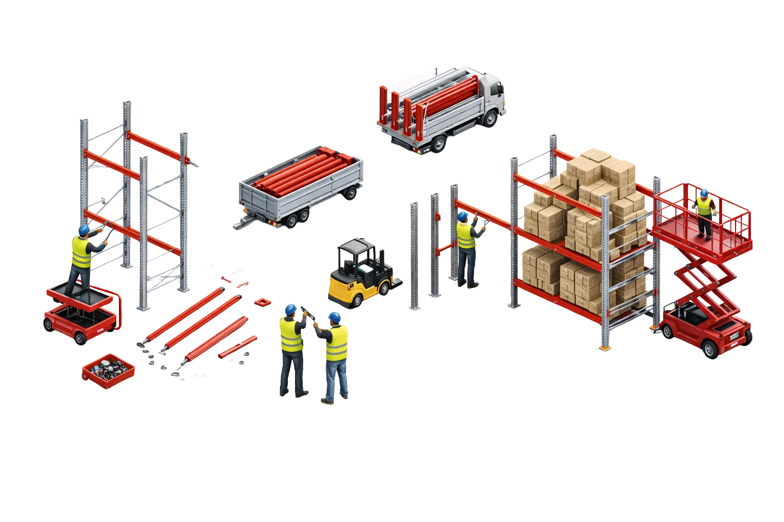 Warehouse Rack Dismantling & Installation Services